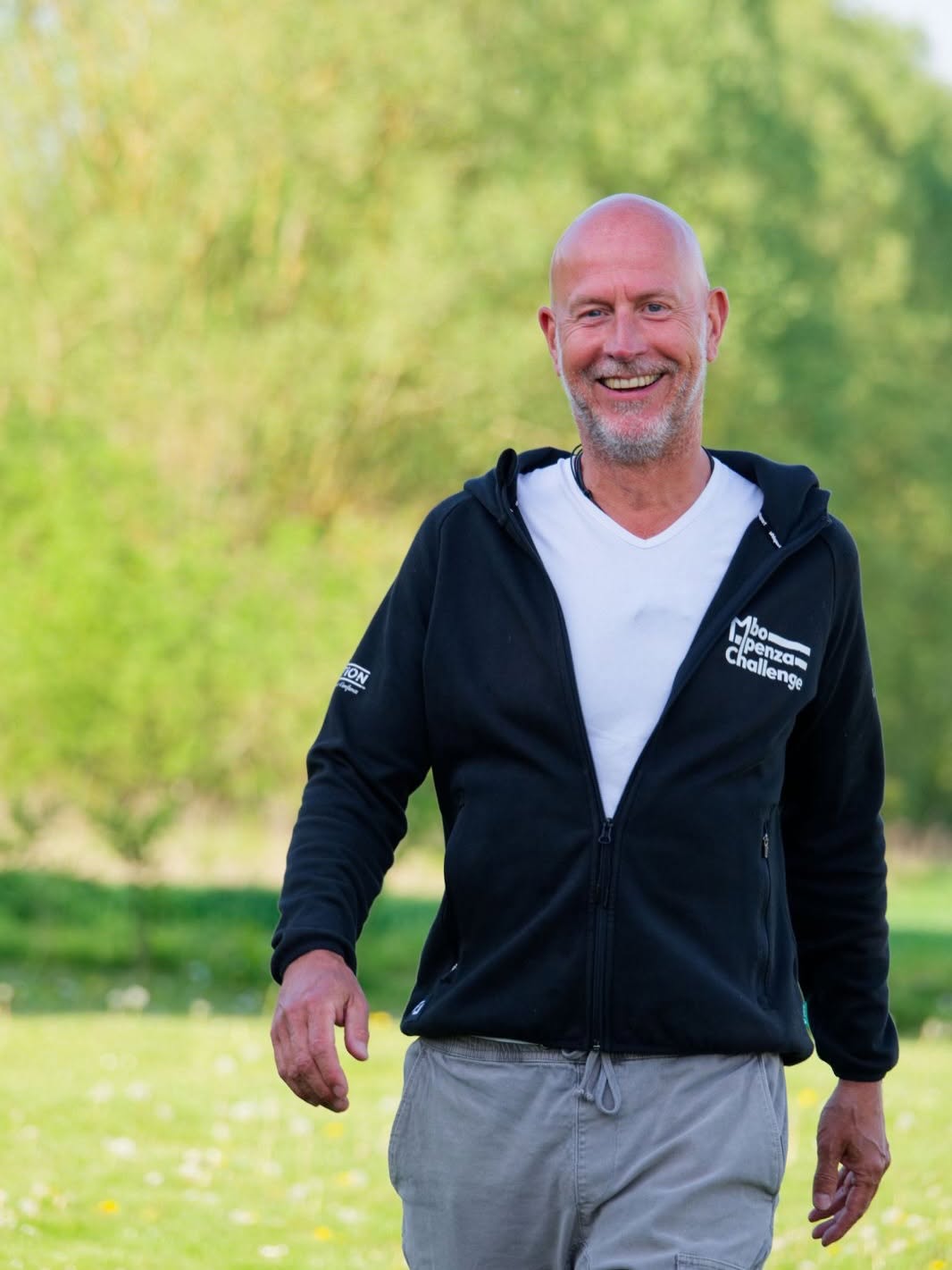 Régis, membre de l’équipe Mbo Mpenza Challenge