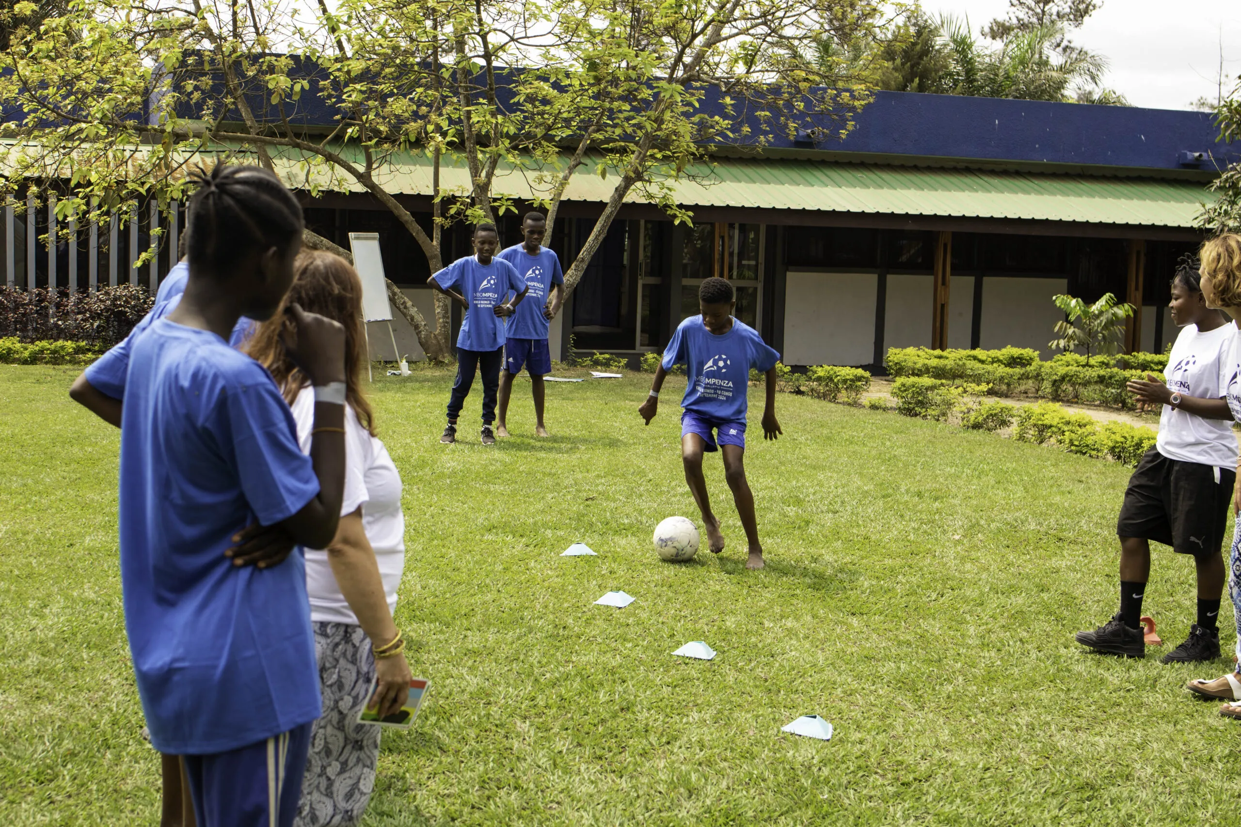 Un terrain d’espoir pour les enfants